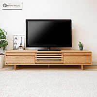 F027 加藤木工　大型テレビボード　自社配送限定商品　愛知県春日井市発 大川家具 国産 テレビ台 ローボード 完成品 150【超大型/時間指定NG